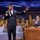 Jamie Foxx on The Tonight Show Starring Jimmy Fallon May 19, 2015
NBC screenshot